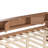 Daybed With Trundle,Wood Daybed Frame with Storage Drawers,Side Shelves and Desk-793617188-793617243