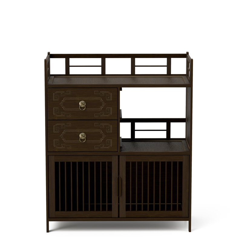 Armoire de rangement avec 2 tiroirs