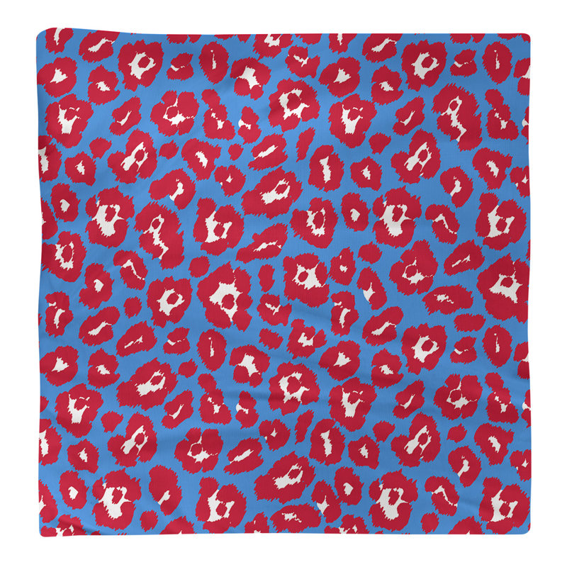 Serviette de foot à dos de Houston, Bleu clair/blanc, 22 po x 22 po