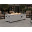 Table d'extérieur pour foyer d'extérieur au propane de 60 000 BTU avec couvercle imperméable