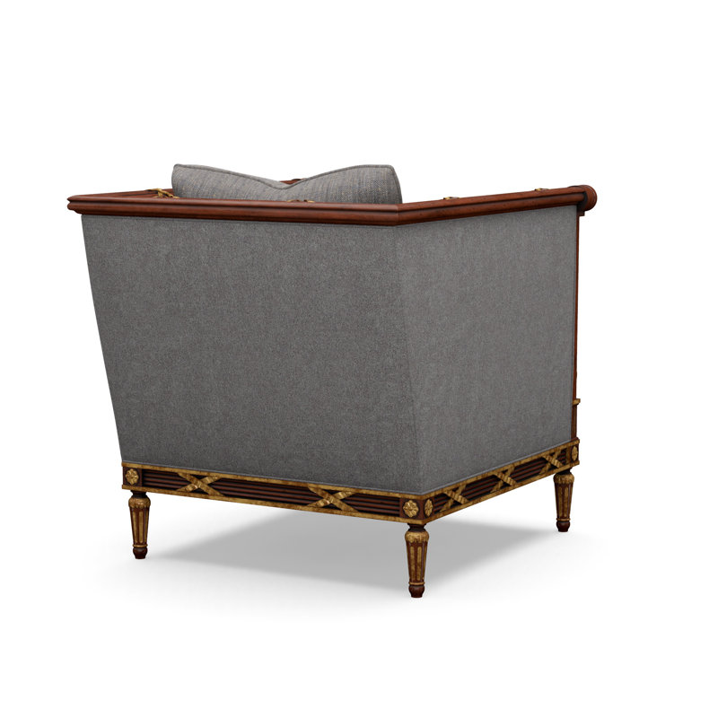The Regent's Visit  Accent Chair, Promise Ecru (Performance fabric) 1353-92