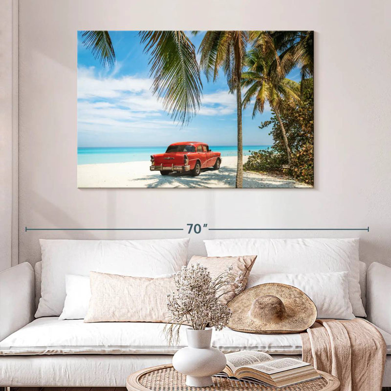 Voiture rétro Mehar Varadero Beach, H 32 po x l 48 po