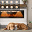 Aleq Recessed Wall Mounted Electric Fireplace-1519491357