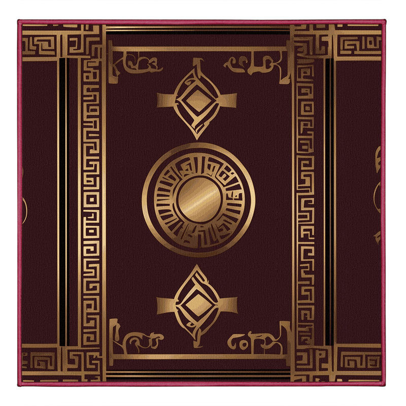Enchanted Opus Rug, Square 3'