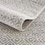 Tapis gris / ivoire Ballville Bohemian Southwestern-1346315501