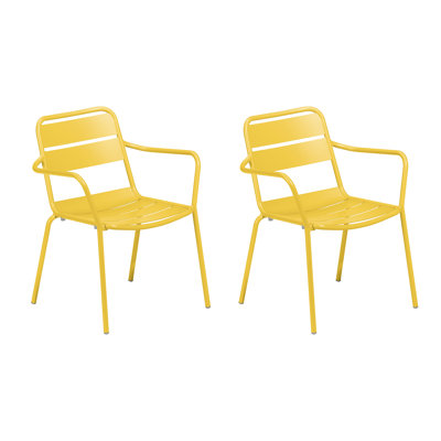 Kapri Armchair - Powder-Coated Aluminum Frame