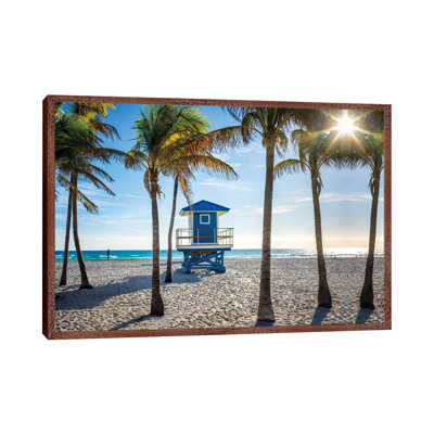 Sunshine State Of Mind Florida by Susanne Kremer - Print on Canvas