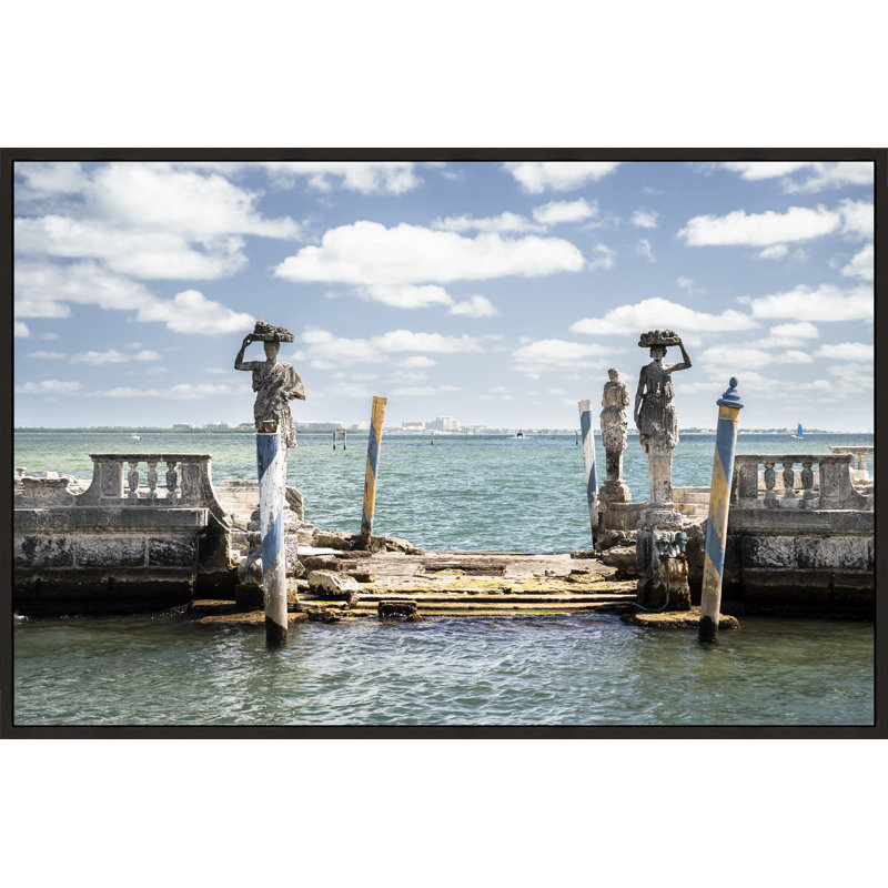 Ocean Past Print by Adam Mowery, Image Brush Gel, 25.75" H x 37.75" W
