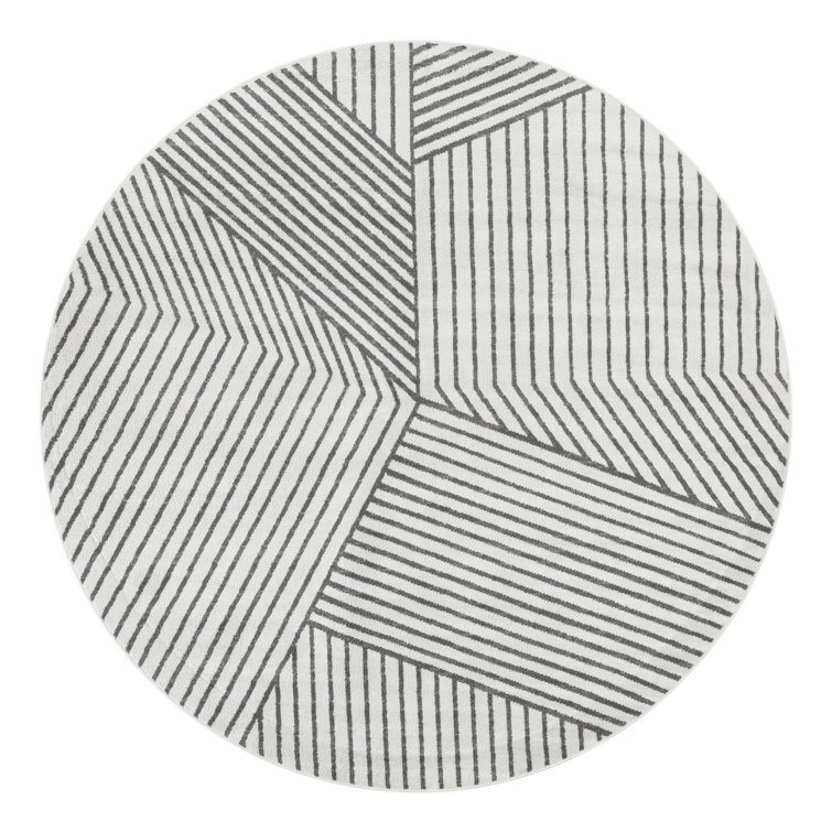 Latitude Run® Orkla Nikolis Rug Ivory