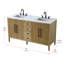 Meuble-lavabo double 60 po-2136184981