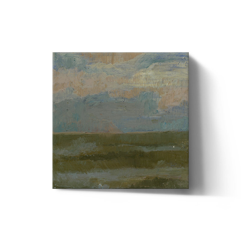 " Marshland " by Leslie Nix, 25" H x 25" W, Black