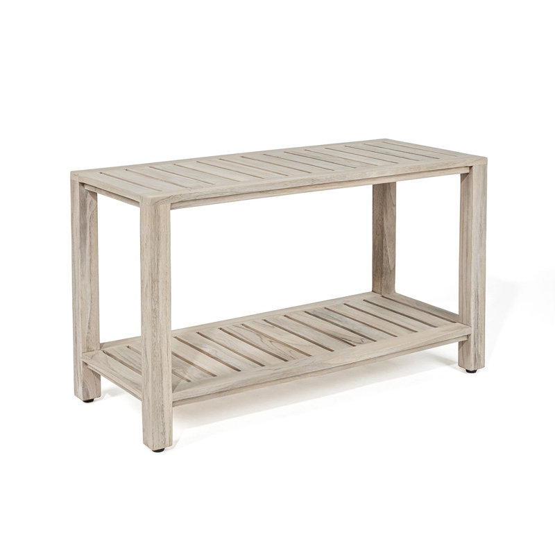 Banc de douche en teck Neiya
