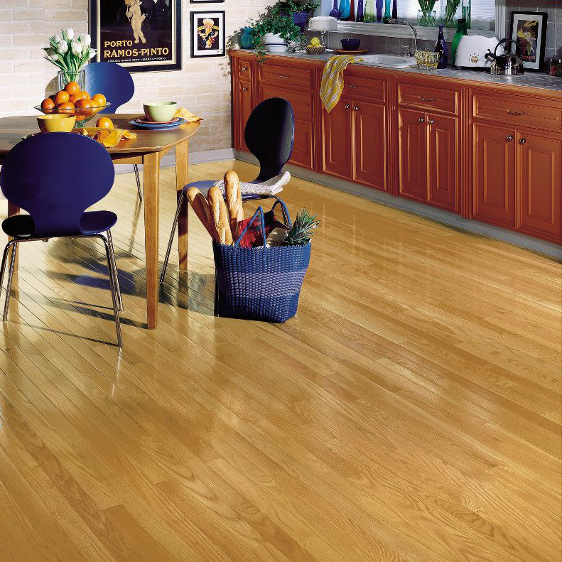 Parquet en chêne massif de 3/4 po d'épaisseur x 2 1/4 po x longueur variable, Dune