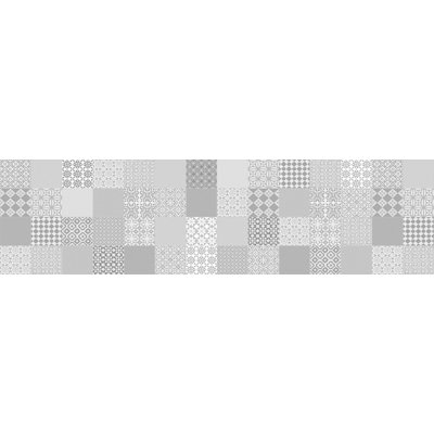 Vickey Geometric Non-Skid Kitchen Mat