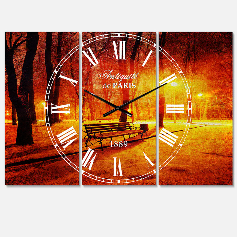Très grande horloge murale Swigart