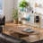 52" Entryway Table, 2-Tier Narrow Console Table, Tempered Glass Sofa Table with Metal Frame, Entry Table with Shelves, Console Tables for Entryway, Hallway, Foyer, Living Room, Gold-438627191-445960606