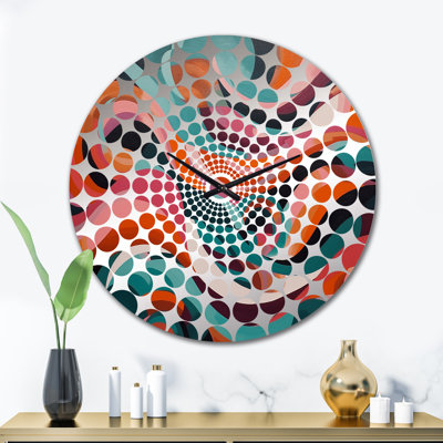 Tink - Abstract Midcentury Wall Clock