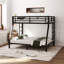 Metal Bunk Bed With Ladder-885005131-872615812