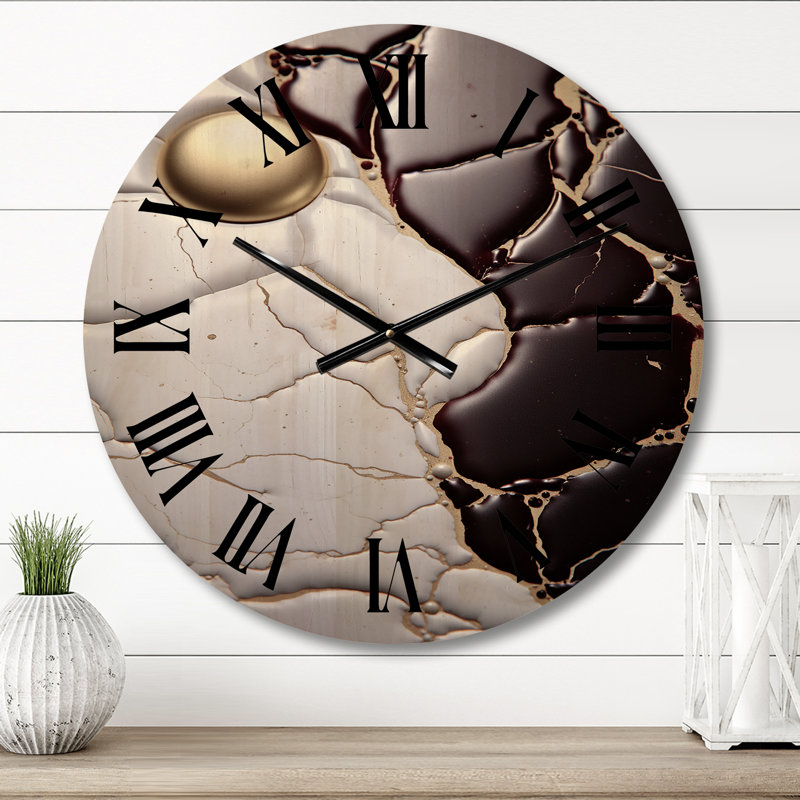 Horloge murale Adalynn, Moyenne