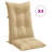 Red Barrel Studio® Highback Chair Cushions 4 Pcs 47.2"X19.7"X2.8" Fabric-1804306101-1752369367