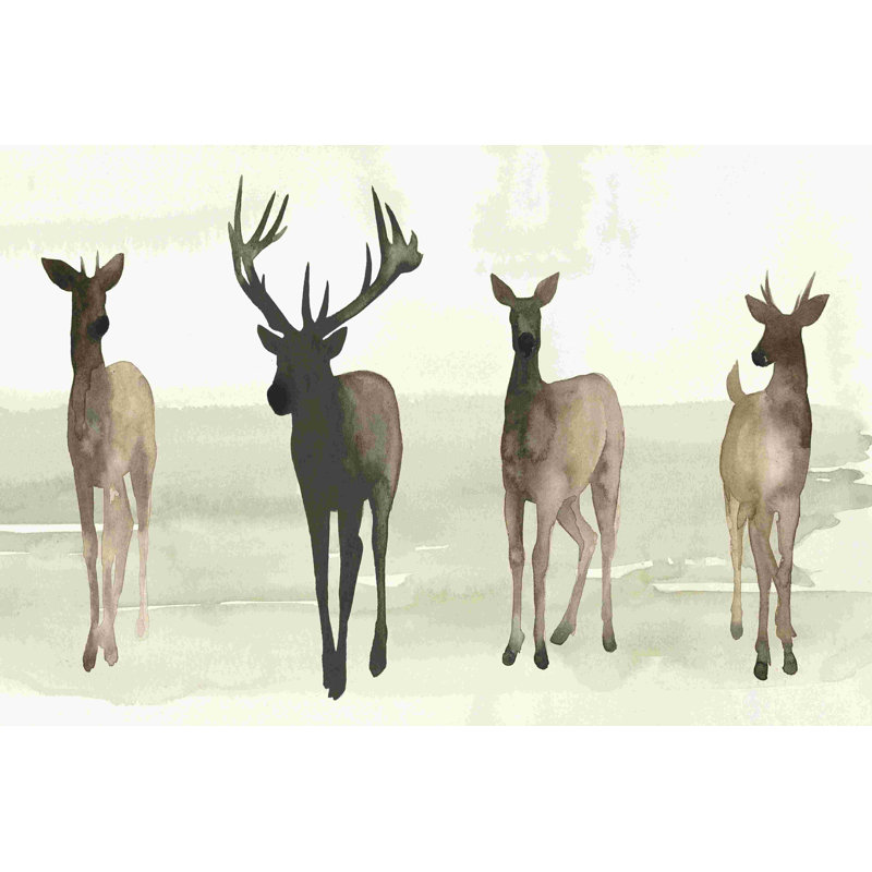 Deer Line II, H 32 po x l 48 po