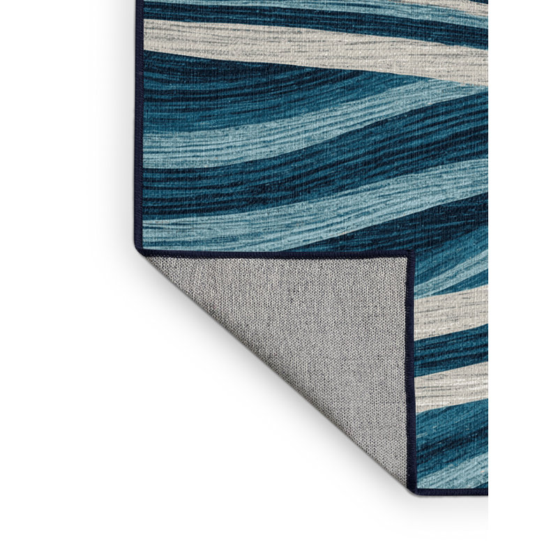 Tapis hawaïen lavable Ocean, Carré 4 pi