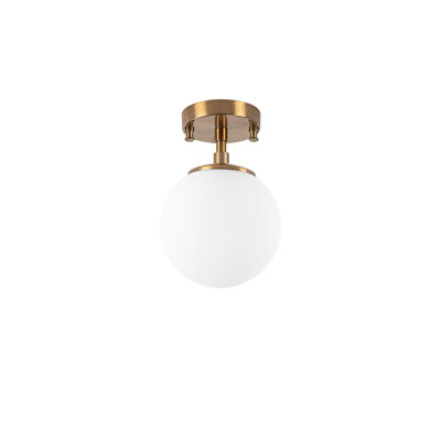 Luminaire suspendu sphère 1 lumière Bencomo