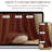 YZ Home Pinch Pleated Linen Curtains 2 Panels Set, Light Filtering Linen Blend Sheer Drapes Memory Trained Pleated Curtain Back Tab with Hooks Rings for Living Room Bedroom-2016677131-2016677135