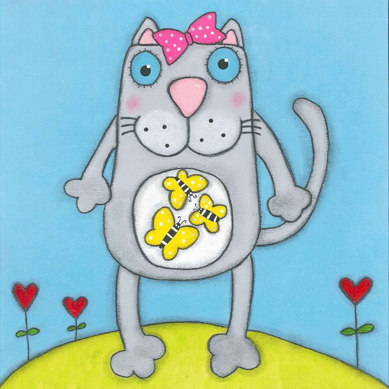Tatijana Lawrence - Wrapped Canvas Painting, 61cm H x 61cm W x 3.81cm D