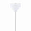 Lampe sur pied en métal chromé