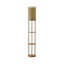 Akesha 152cm Brown/White Novelty Floor Lamp