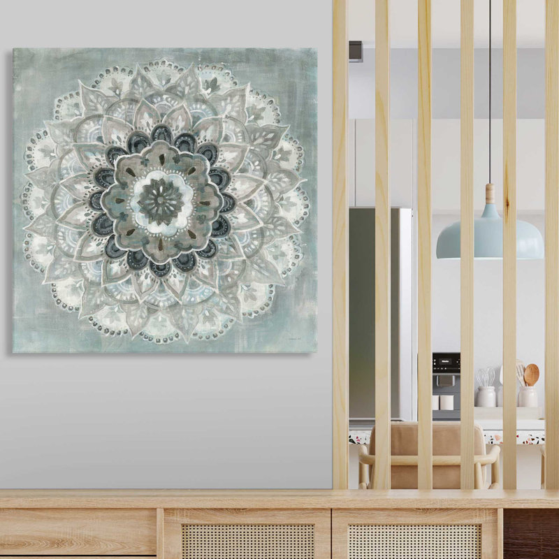 Sunburst neutre - peinture, L 28 po x H 28 po, Toile tendue