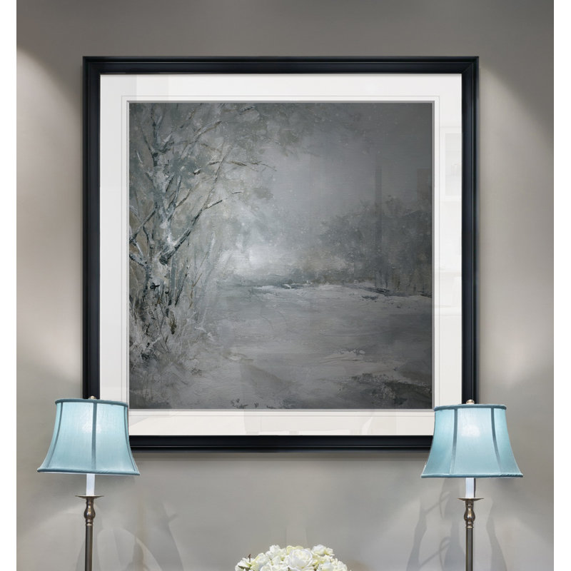 'Winter Wonderland' Framed Print, 23" H x 23" W x 1.5" D