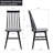 Alvie Solid Wood Cross Back Side Chair-99057981