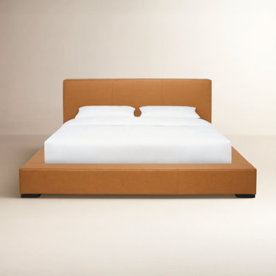 Dorine Genuine Leather Bed
