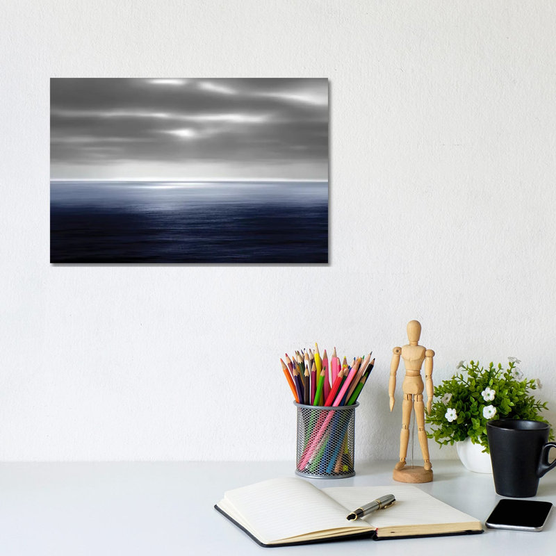 On The Sea II by Maggie Olsen - Print on Canvas, 20.32 cm H x 30.48 cm W, Wrapped Canvas
