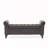 Flared Arm Storage Bench