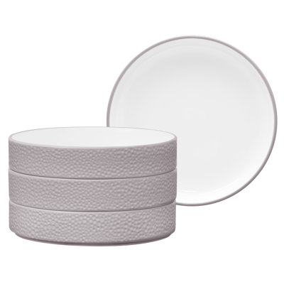 Noritake Colortex Stone Stax Deep Plates, 7 1/2", 12 Oz.