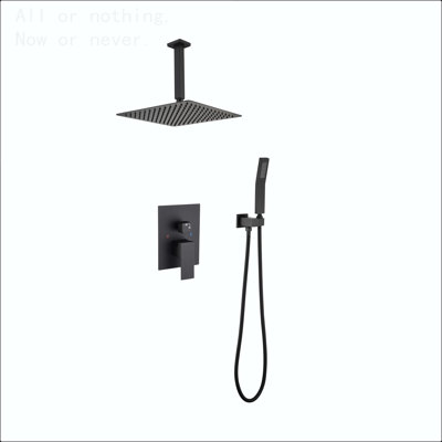Système de douche de pluie au plafond avec douchette