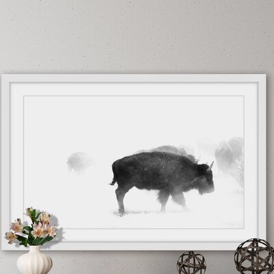 Buffalo Mist' Framed Painting Print on Paper -  Marmont Hill, MH-BWANI-02-WFP-24
