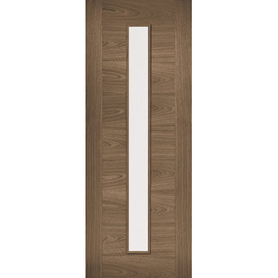 Sofia Clear Glazed Walnut Internal Door