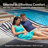 2-Person Quilted Polyester Spreader Bar Hammock - Black/White-864787294