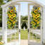 2Pack 24 po Printemps Été Teardrop Wreath