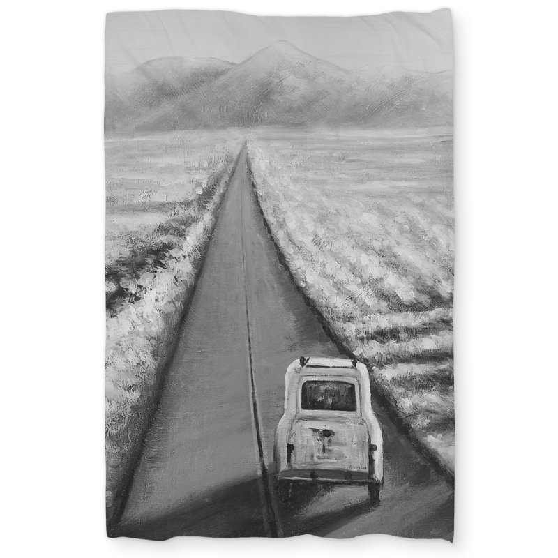 Car on the road Man Cave Duvet Cover | Home Decor Essentials