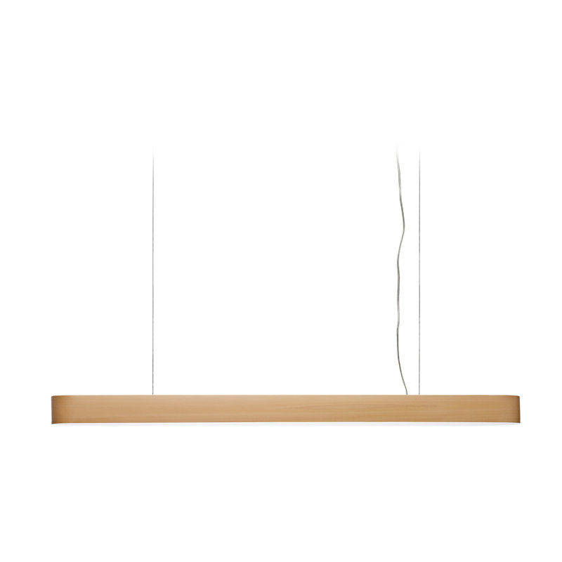 I-Club 5 - Light LED Pendant, Natural Beech, 2700K