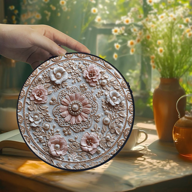Panneaux de verre teinté rosé pour fenêtre, 11.8x11.8in(30x30cm)