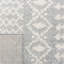 Tapis gris clair / ivoire Lorenco-1149106745