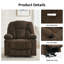 Fauteuil inclinable électrique avec porte-gobelet Levontae-402702383