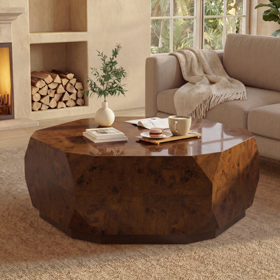 Table basse en bois massif 39 po