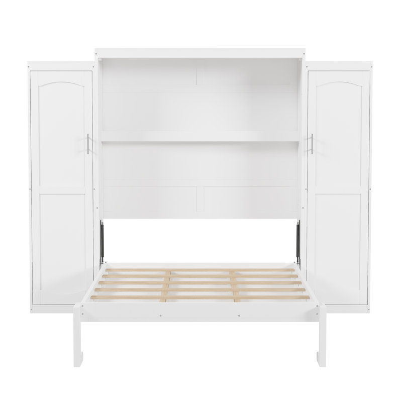 Armoire avec armoires Murphy, Grand, Blanc
